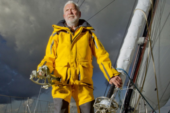 People and boats: Robert Knox-Johnston and Suhaili