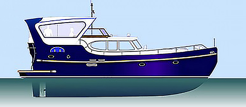 Gemond boatyard Freedom 43 ft/hull 06
