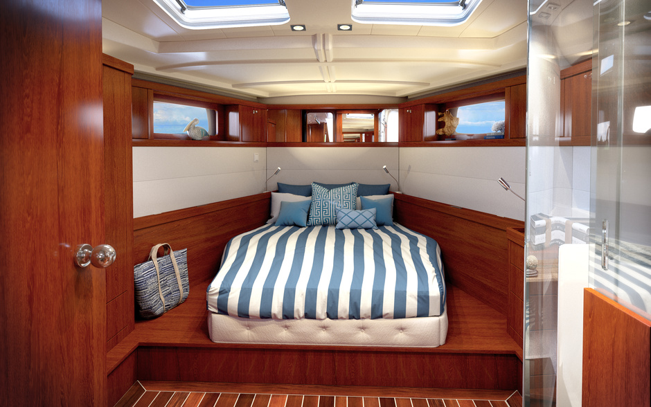 Интерьер Beneteau Oceanis 45