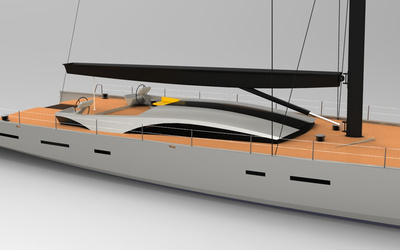 JFA Yachts 130′ Cruiser racer