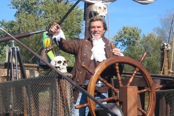 Tim Woodson's pirate business