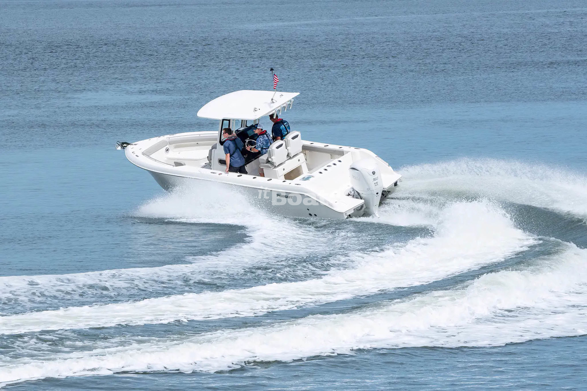 powerboat sailing yacht