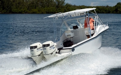 Dusky 278 Cuddy Side Steering