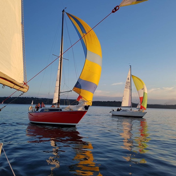 Club races at Port Edgar Marina, Scotland