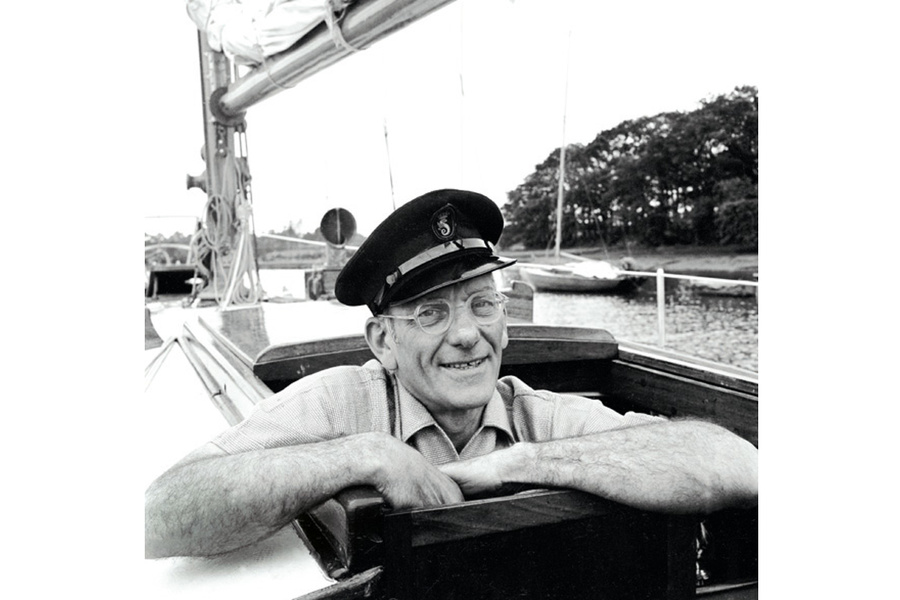 Adventurer and one of the most famous single yachtsmen, Sir Francis Chichester.