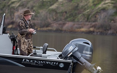 Duckworth 18 Advantage Outboard Tiller