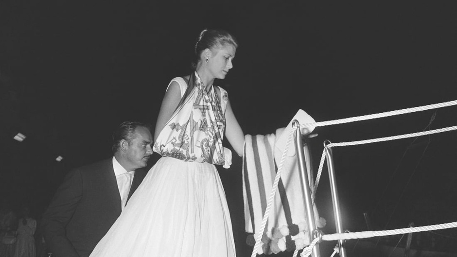  Prince Rainier and Grace Kelly of Monaco