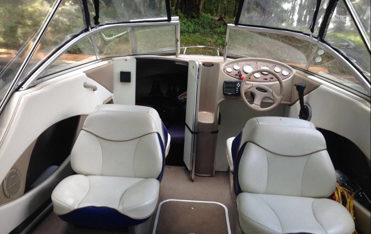 Boat Bayliner 1952 2003 Russia Moscow 150 Engine Hours 4936 Itboat - Bayliner Capri Seat Covers