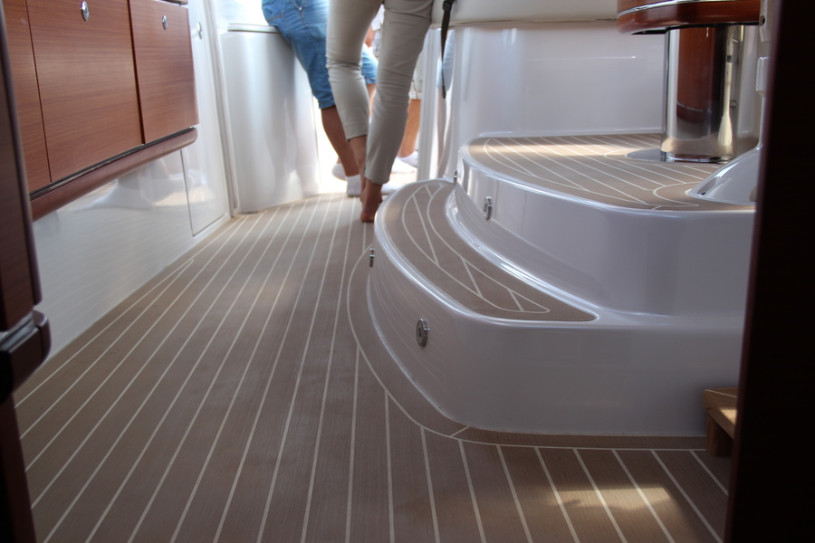 The Esthec coating is often preferred by mega yacht builders to significantly reduce the weight of the vessel.