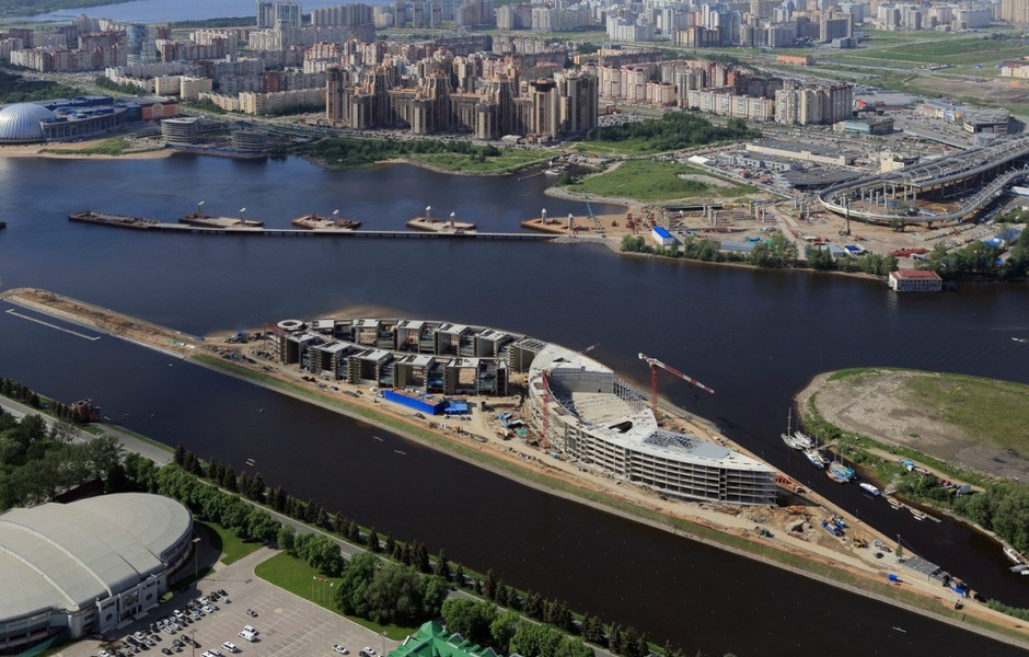 Строительство яхтенного центра