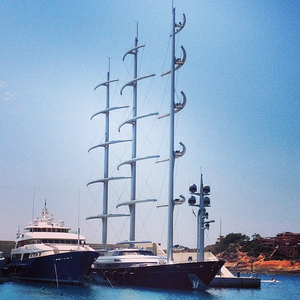 Maltese Falcon in Porto Adriano