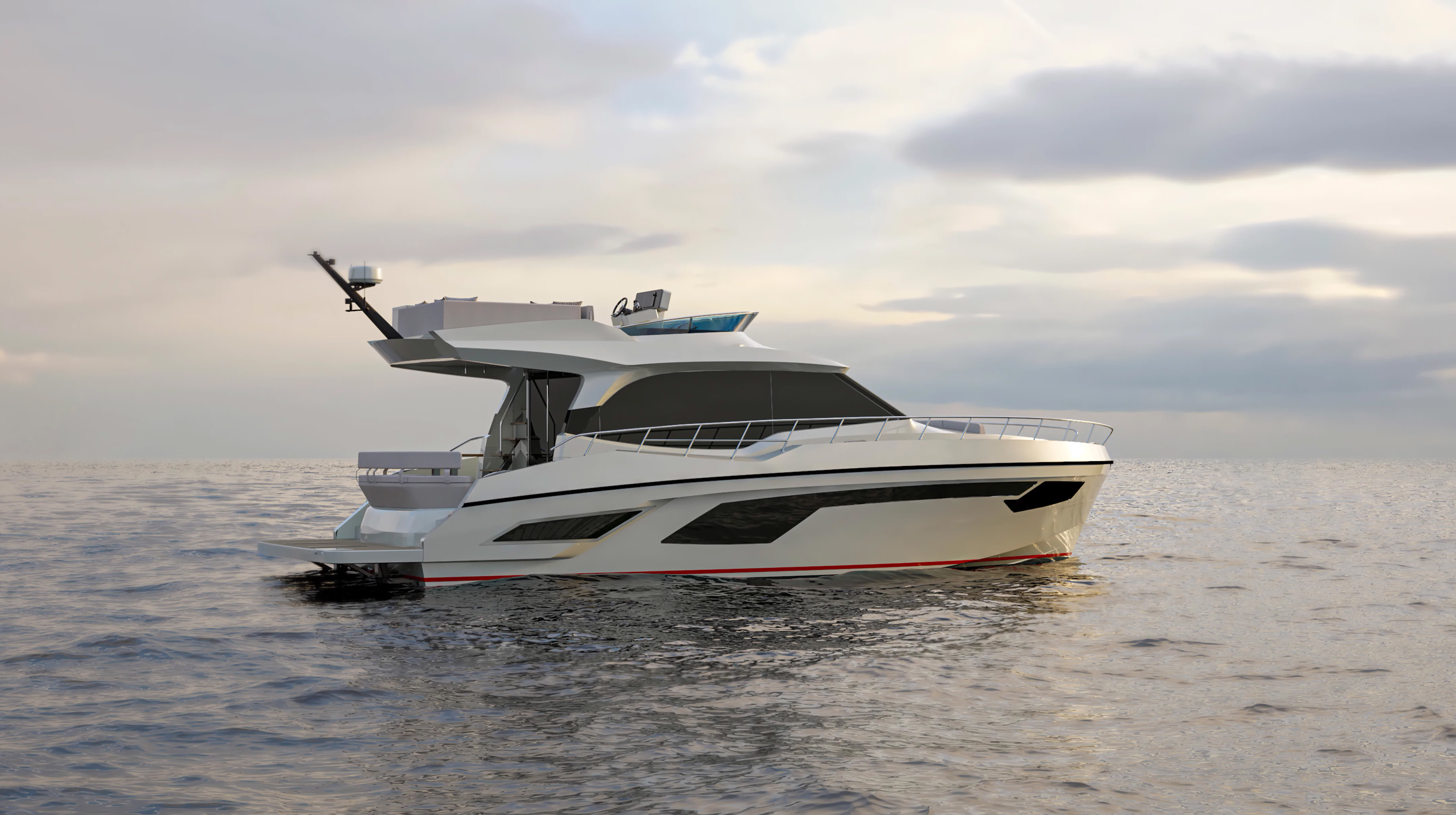  Marquet、YACHTS、海外版超希少レゾネ、新品額付 The latest 28M motor yacht ZOZO by Sunseeker completed and