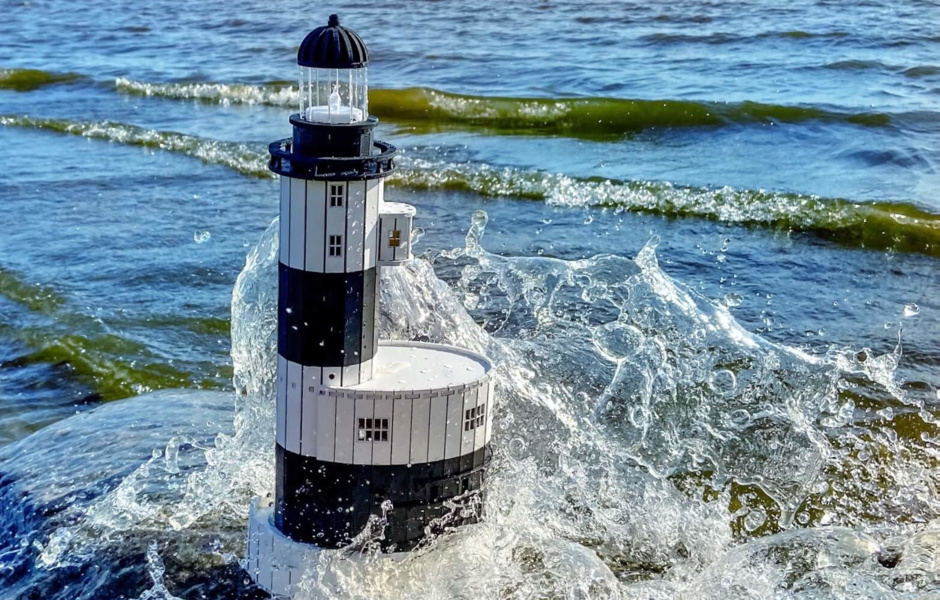 A model of the Aniva lighthouse on Sakhalin Island