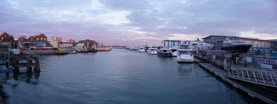 Sunseeker shipyard in Pula