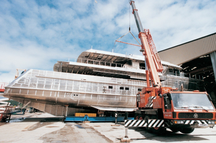 During the construction on Pendennis