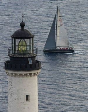 A lighthouse is to a sailor what a path is to a walker