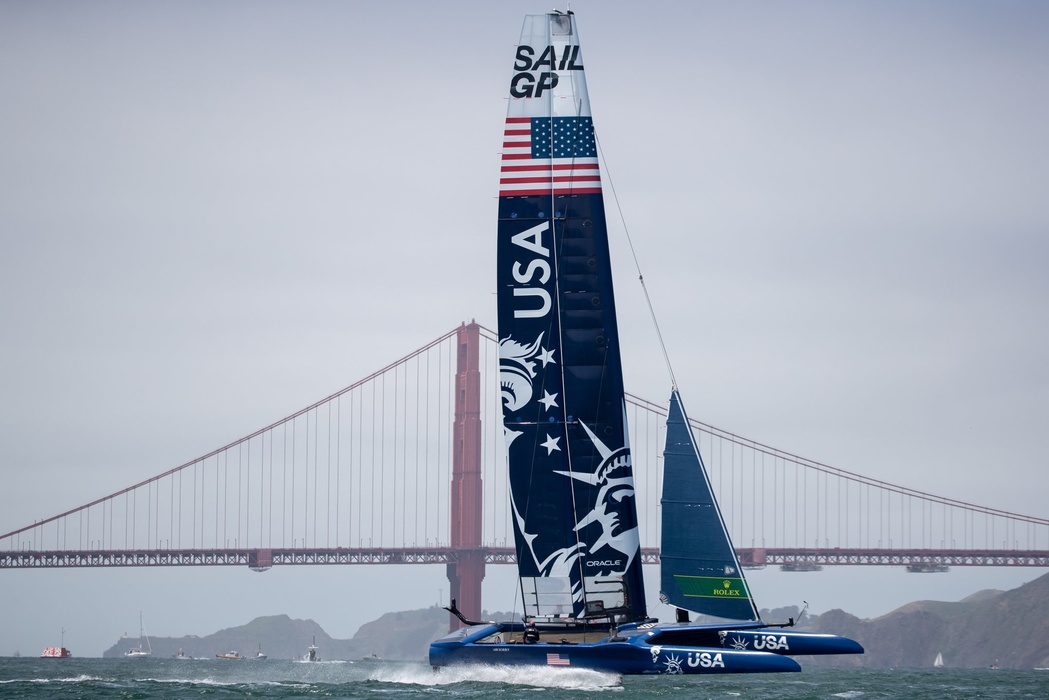 The young American team came third twice at the San Francisco regatta. 