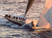Magic Carpet 3 arrived in Monaco one hour later, at 5:34 am. «It's an incredible race. Even though the start was not very good, our speed was always over 20 knots, we never stopped»,