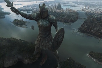 On a yacht at the locations of the shooting &laquo;of the Game of Thrones.&raquo;