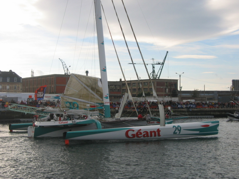 Trimaran Géant: it is possible that he was the prototype of B&amp;Q.