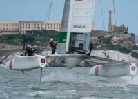 Japan went in the race without electronics - no wonder that the podium ended up on the team of Olympic champion Tom Slingsby (Tom Slingsby), although Slingsby himself admitted that the opponents were generally stronger at this stage of the regatta. 