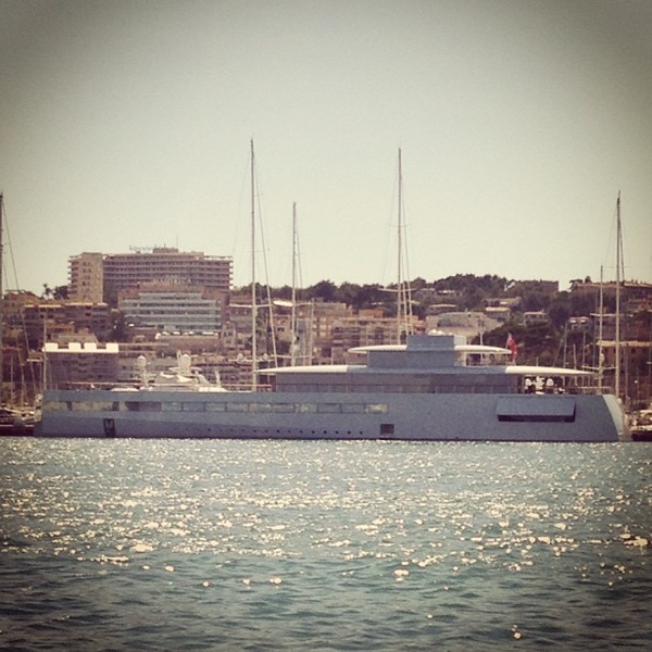Venus in the port of Palma. What is she doing here?