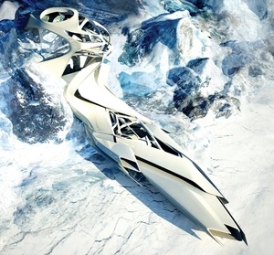 Like an iceberg in the ocean