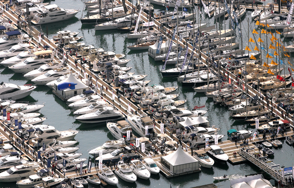 Southampton Boat Show в прошлом году