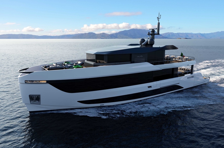 Arcadia A96: setting sail as the star of Cannes Yachting Festival 2023
