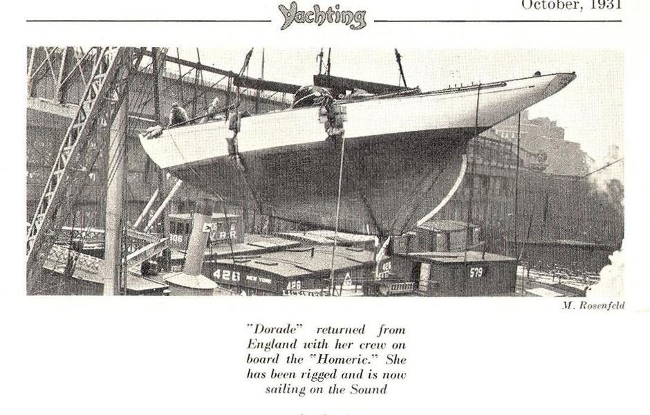 Из журнала Yachting за 1931 год