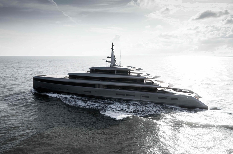 Obsidian yacht by Feadship redefines innovation
