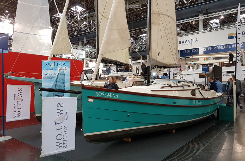 Dusseldorf non-standard: unknown sailboats of the exhibition