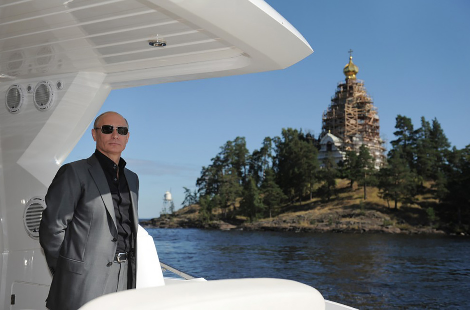 Яхты Путина: на чем ходит российский президент