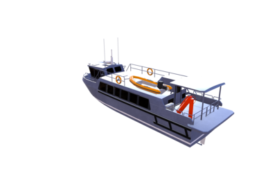 Marine Pro Boats Mariner-1500 Dive Support