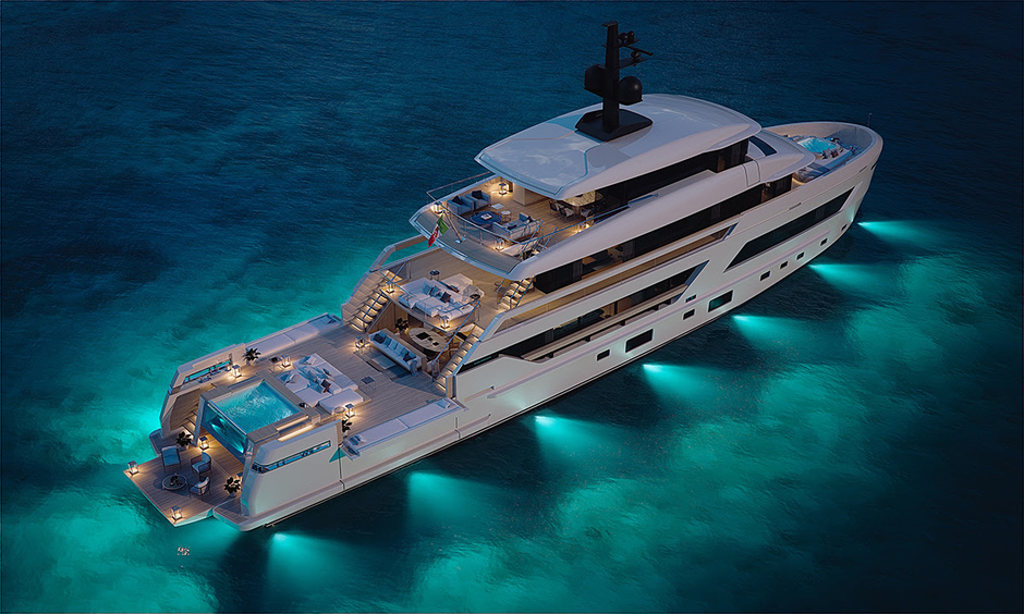 Luxury Mega Yacht SYMPHONY showcases excellence.