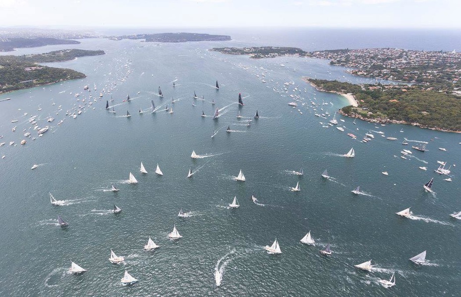 Старт Rolex Sydney Hobart Race