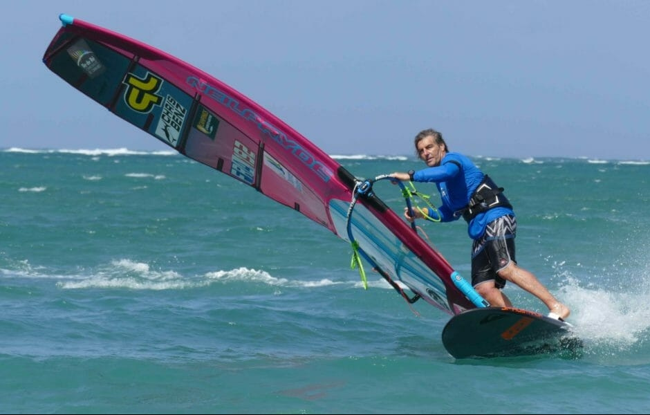 Anthony Albo. In 2019, he became the 25th World Champion in windsurfing.