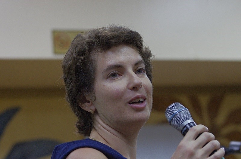 Екатерина Солнцева на деловой конференции Карибской парусной недели