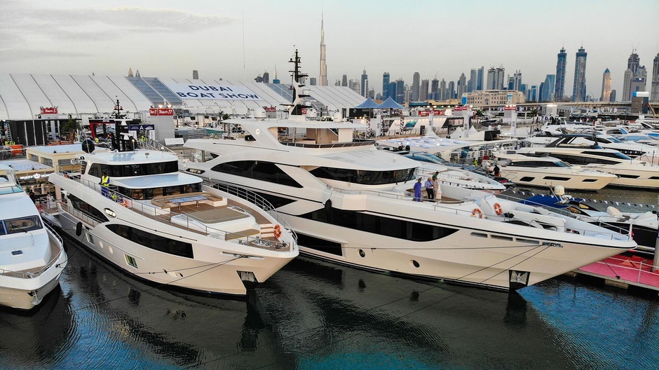 Find Majesty 140 among the goods. Boat International Photo