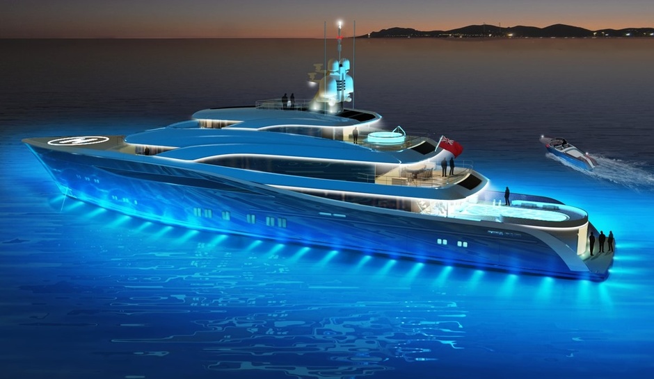 Tony Castro unveils 65-metre superyacht design - itBoat yacht magazine