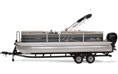 Sun Tracker Party Barge 22 RF DLX