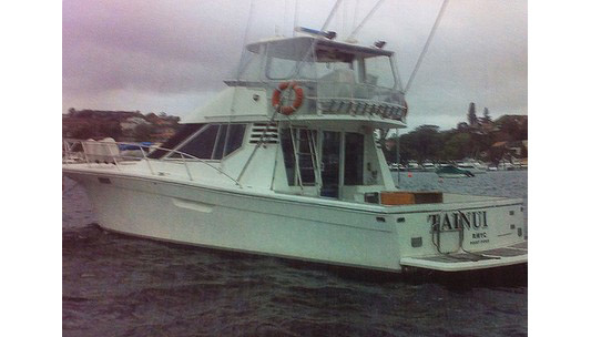 MV Tainui - Nicholas Tsukaris's boat