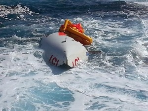 "The steamer hit the shore."