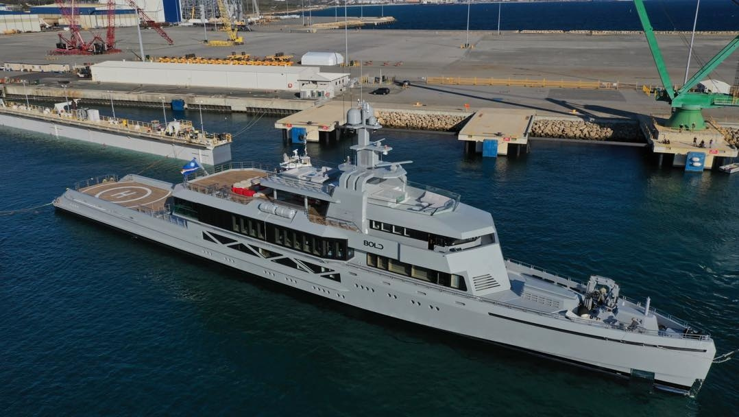 Despite its relatively modest size compared to its neighbors on the list, Bold can be considered a kind of pearl. Considering it, for the last 5 years Australian Silver Yachts has built only 5 boats. Given that work on the project began in 2017, its completion can be considered a double achievement. In addition, it is the only Explorer in the top of large yachts handed over to the owner this year. 
