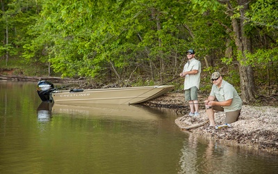 Crestliner 1660 Retreiver Jon Deluxe