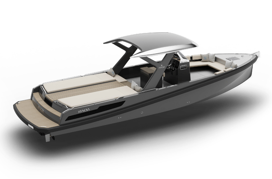The first serial hydrogen-powered yacht will be presented in Cannes...