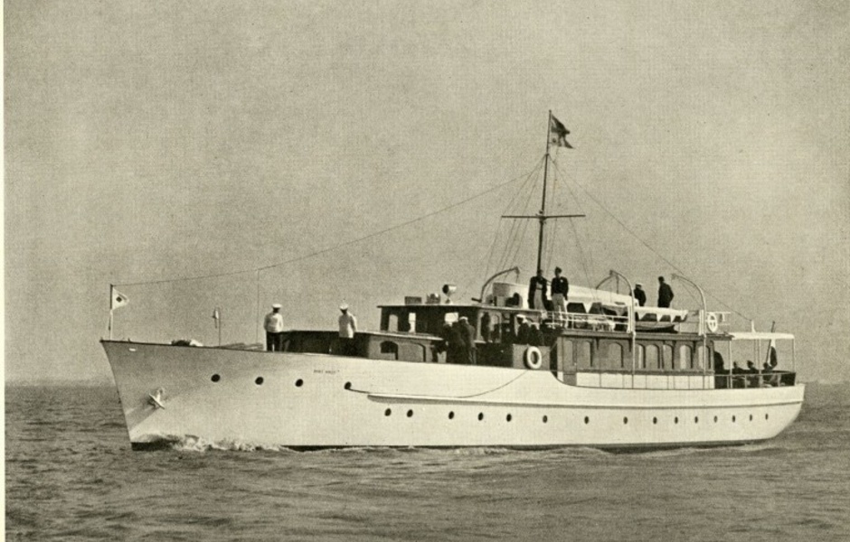 Яхта Piet Hein, построенная в 1937 году для королевской семьи верфью Feadship