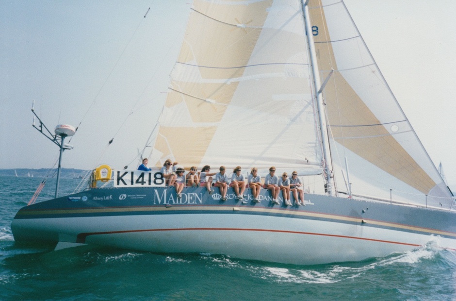 The film about the first women's team in Whitbread Round the World Race will be shown in Russia.