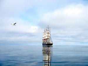 Sailing giants on the Black Sea coast