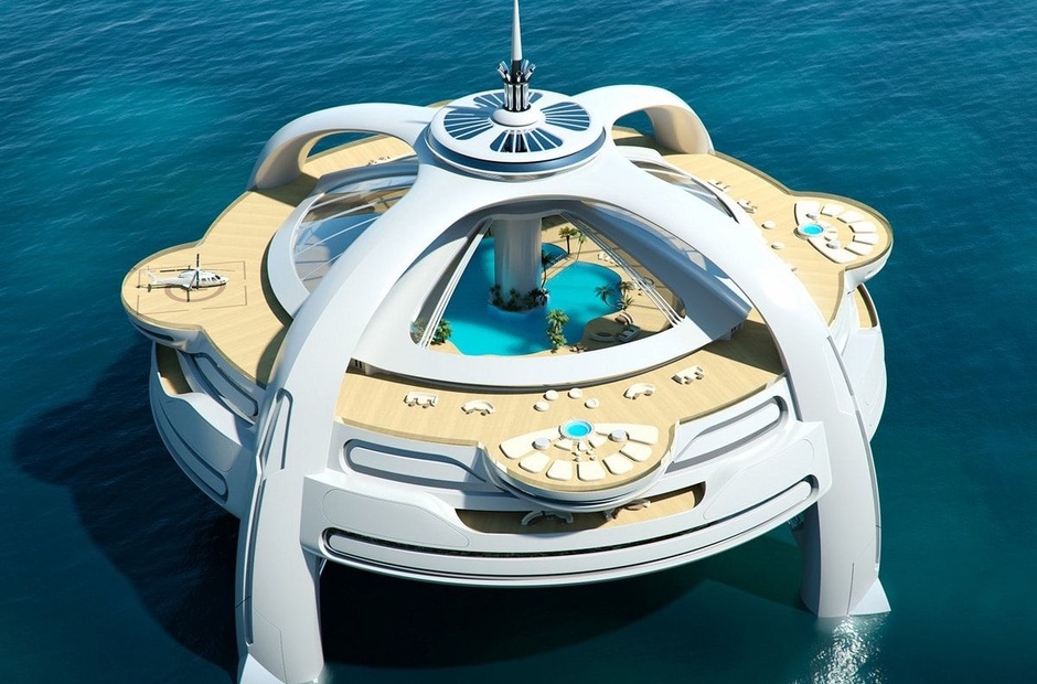 Your own personal floating island.
